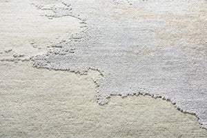 Wool & Silk CGS29 Ash Rug - Baconco