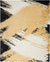 Wool & Silk CGS36 Gold/Black Rug - Baconco