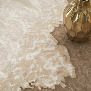 Wool & Silk CGS38 Sand Rug - Baconco