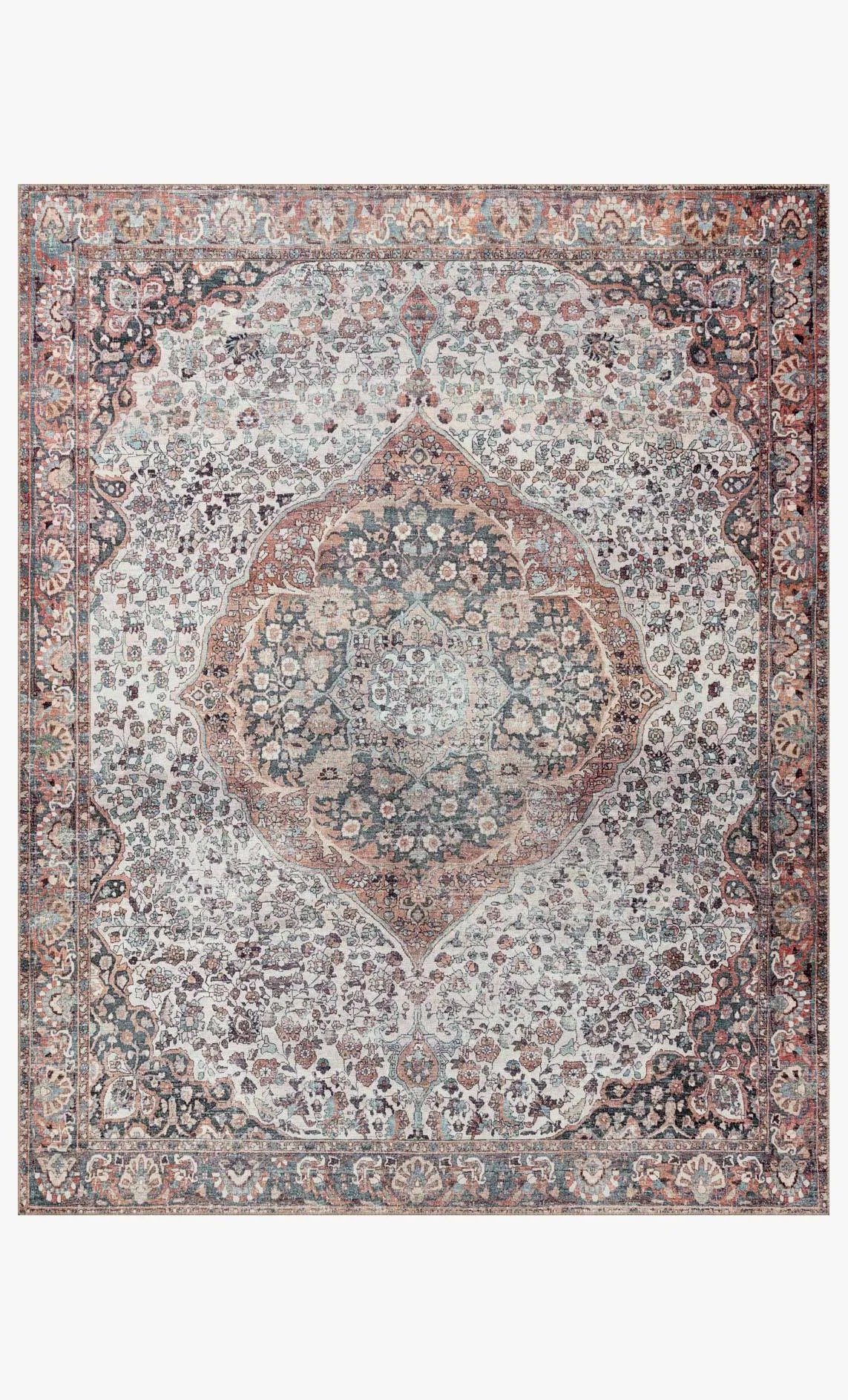 Wynter Wyn-01 Red/Multi Rug - Baconco