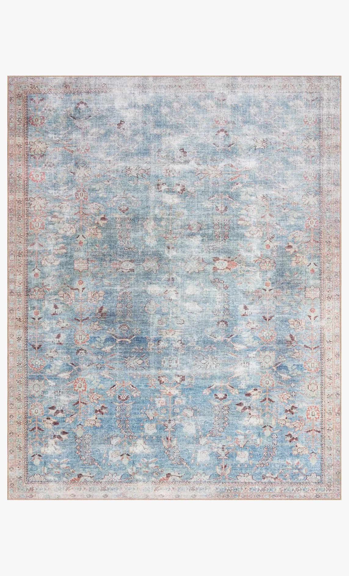 Wynter Wyn-06 Teal/Multi Rug - Baconco