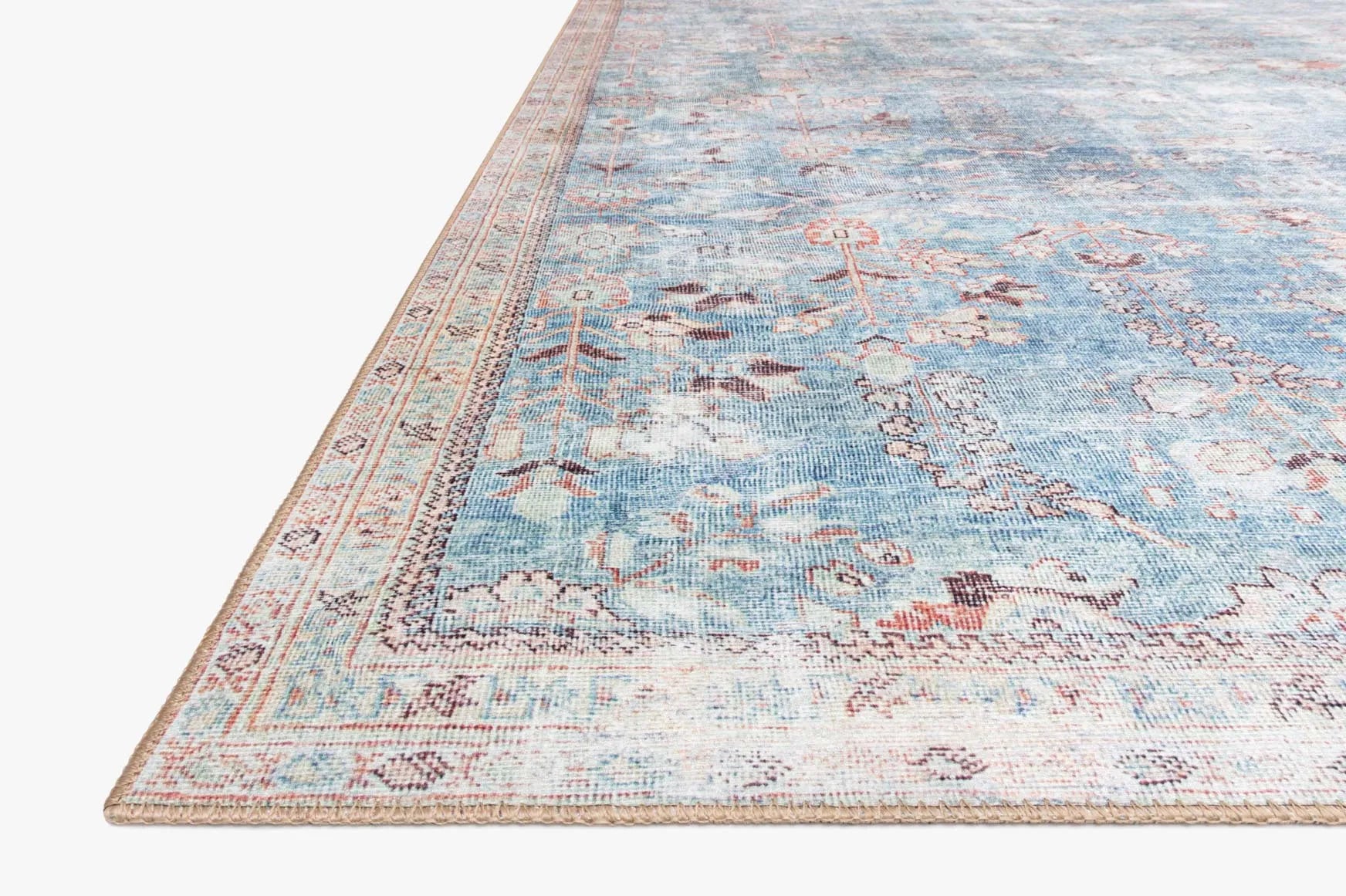 Wynter Wyn-06 Teal/Multi Rug - Baconco