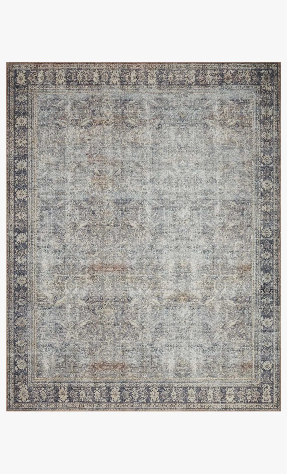 Wynter Wyn-07 Grey/Charcoal Rug - Baconco