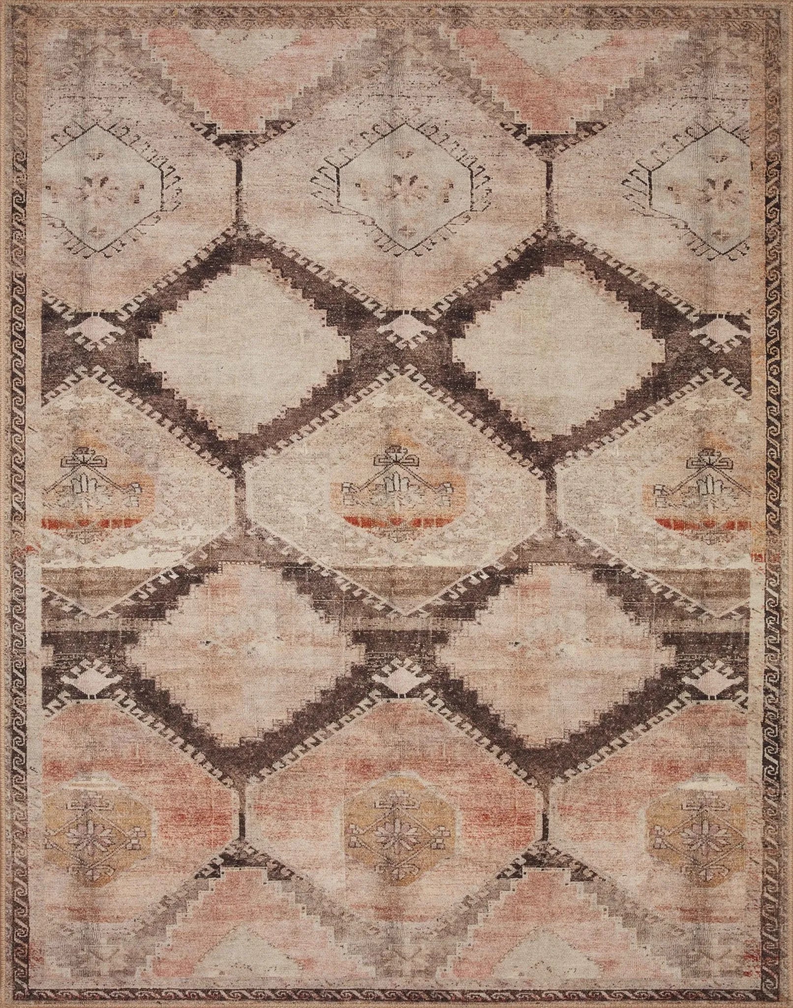 Wynter Wyn-08 Graphite/Blush Rug - Baconco