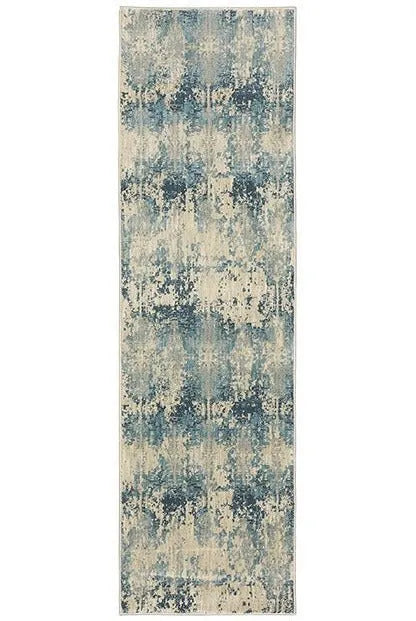 Xanadu 8020H Ivory/Blue Rug - Baconco