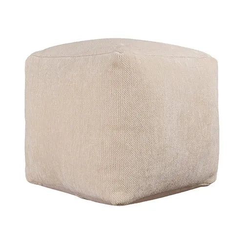 Yakar 34130IVO Ivory Pouf - Baconco