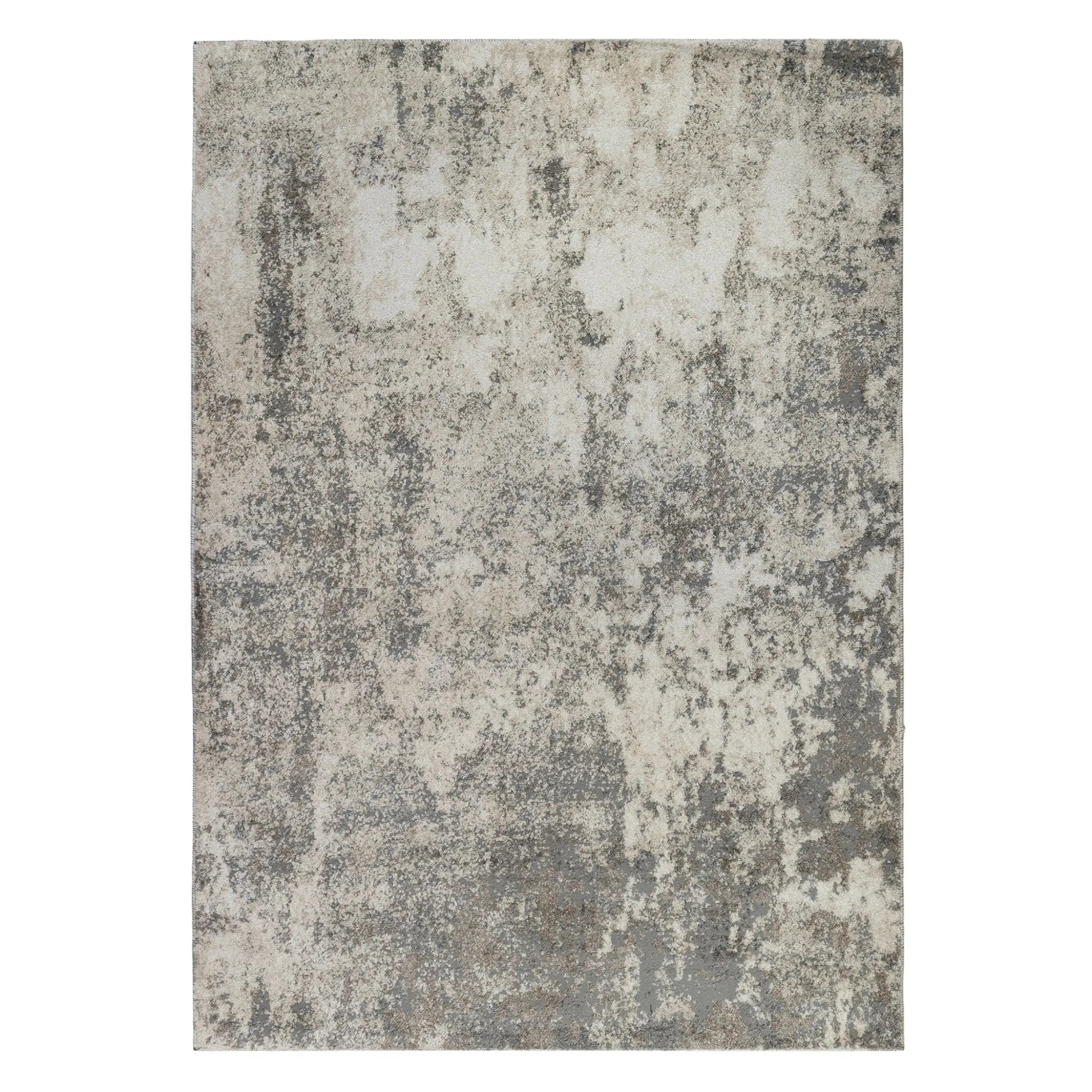 Yasmin YAS-1 Grey/Beige Rug - Baconco