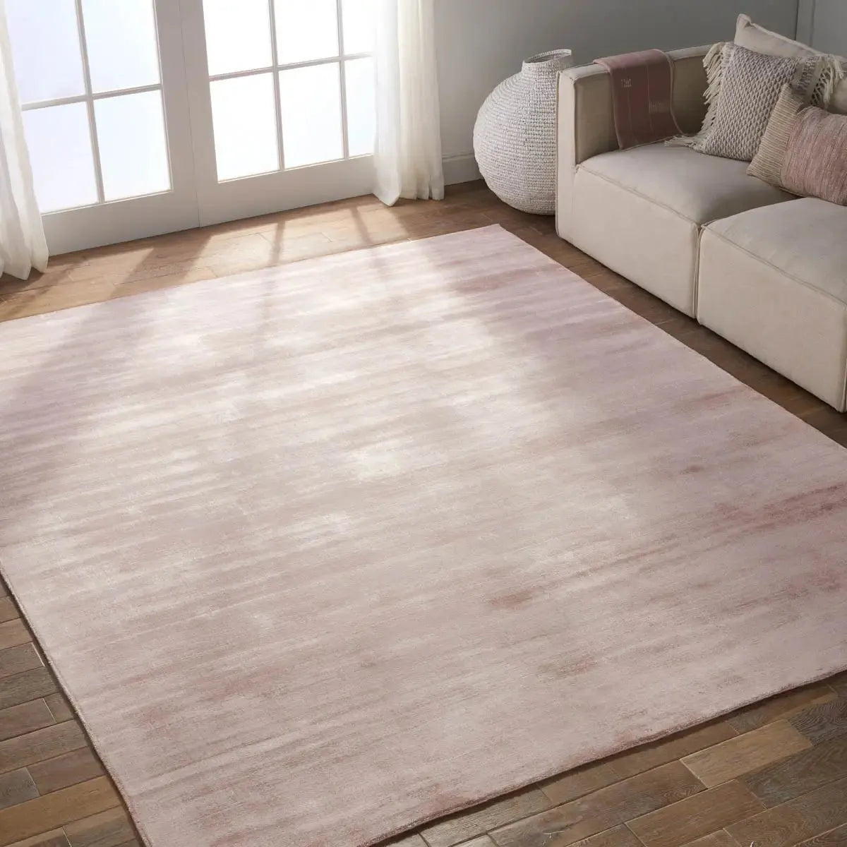 Yasmin YAS15 Yasmin Pink Rug - Baconco