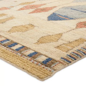 Zaira ZRA01 Light Brown/Multi Rug - Baconco