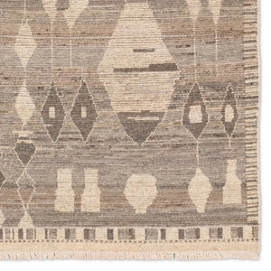 Zaira ZRA02 Light Brown/Cream Rug - Baconco