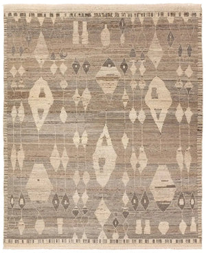 Zaira ZRA02 Light Brown/Cream Rug - Baconco