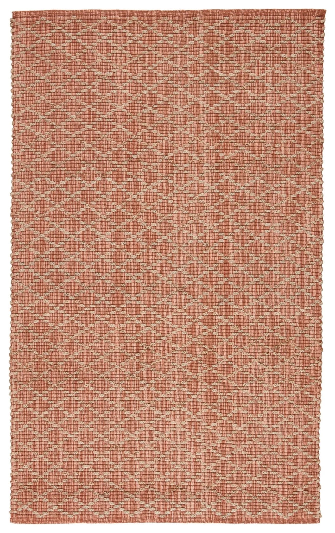 Zealand Zln03 Cecil Pink/Beige Rug - Baconco