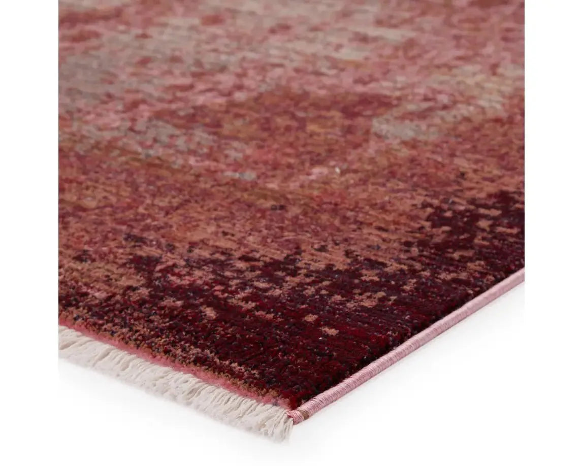 Zefira ZFA03 Pink/Gold Rug - Baconco