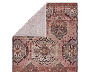 Zefira ZFA04 Pink/Gold Rug - Baconco