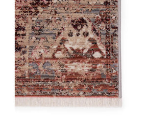 Zefira ZFA04 Pink/Gold Rug - Baconco