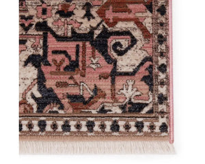 Zefira ZFA06 Pink/Navy Rug - Baconco