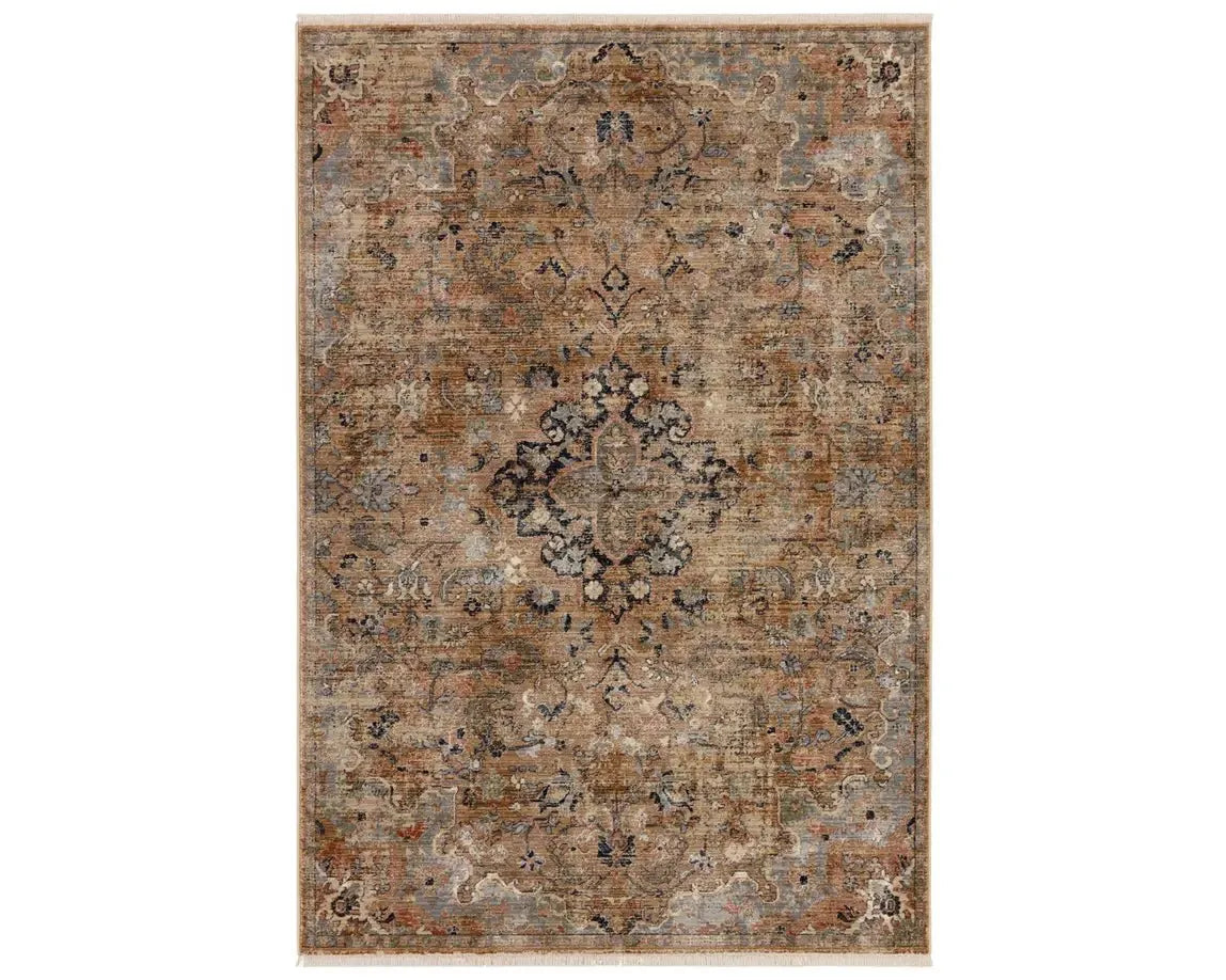 Zefira ZFA08 Beige/Tan Rug - Baconco