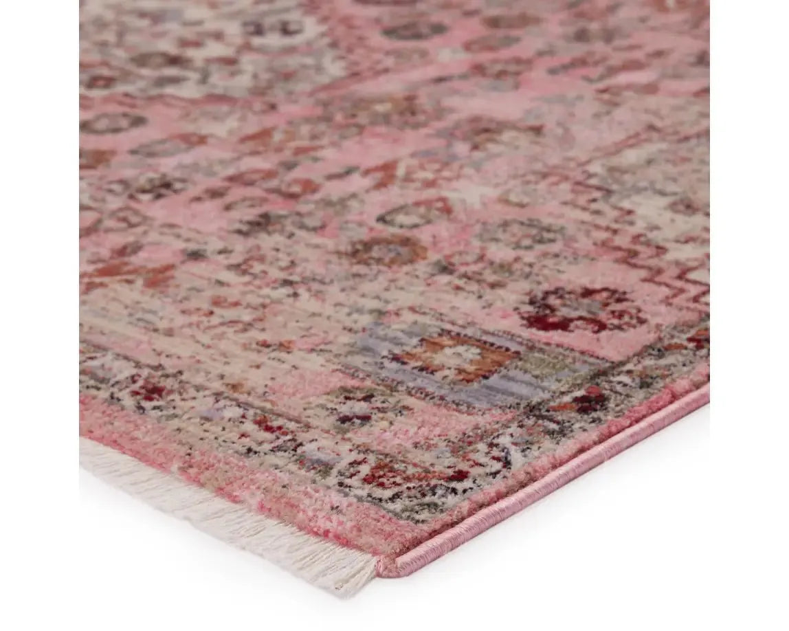 Zefira ZFA10 Pink Rug - Baconco