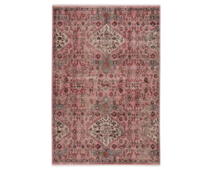 Zefira ZFA10 Pink Rug - Baconco