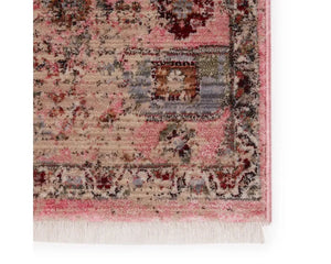 Zefira ZFA10 Pink Rug - Baconco