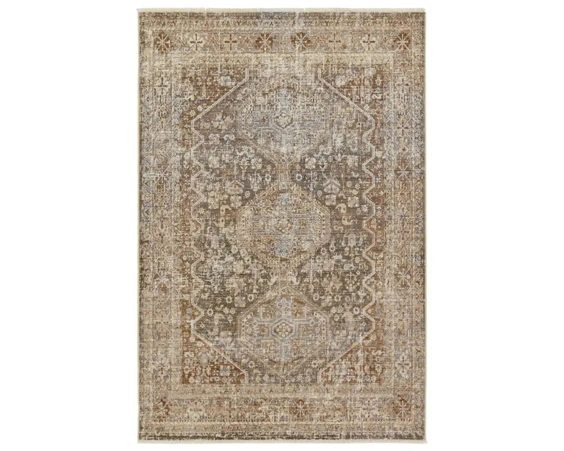 Zefira ZFA17 Tan/Caramel Rug - Baconco