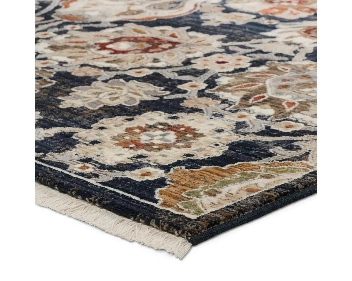 Zefira ZFA21 Blue/Taupe Rug - Baconco