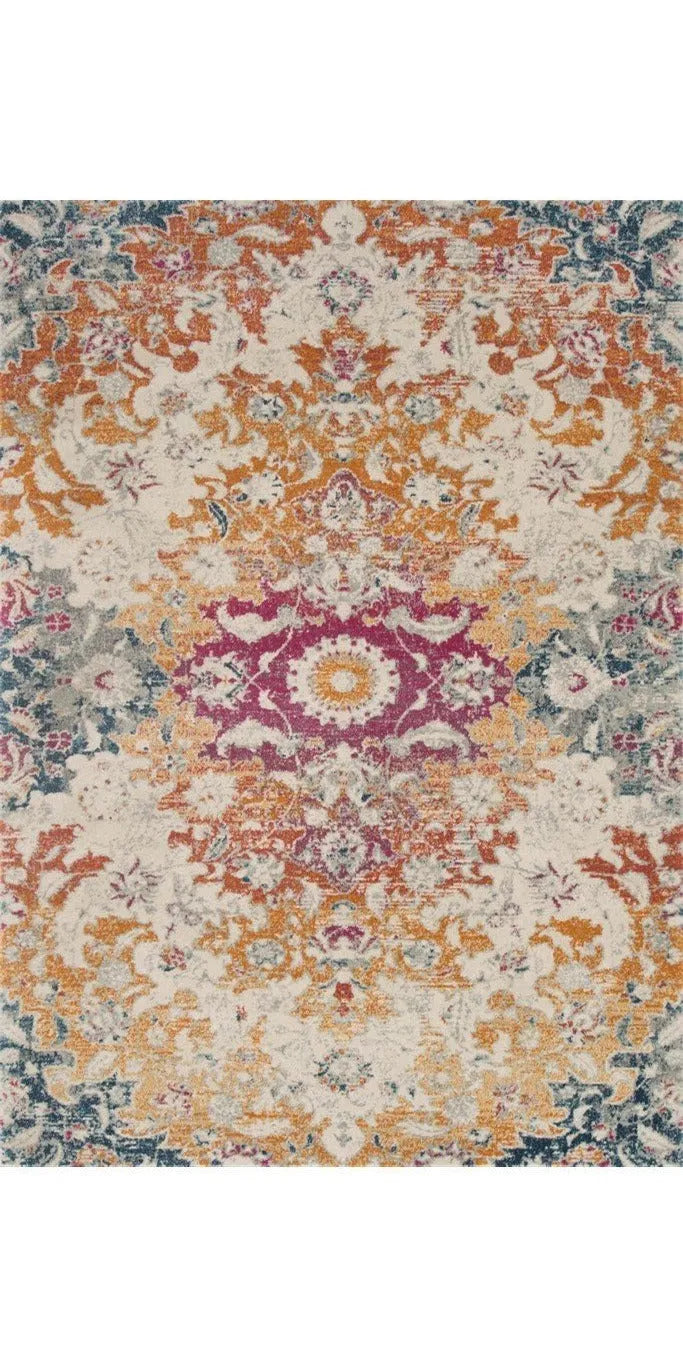 Zehla ZL 02 Ivory / Fiesta Rug - Baconco