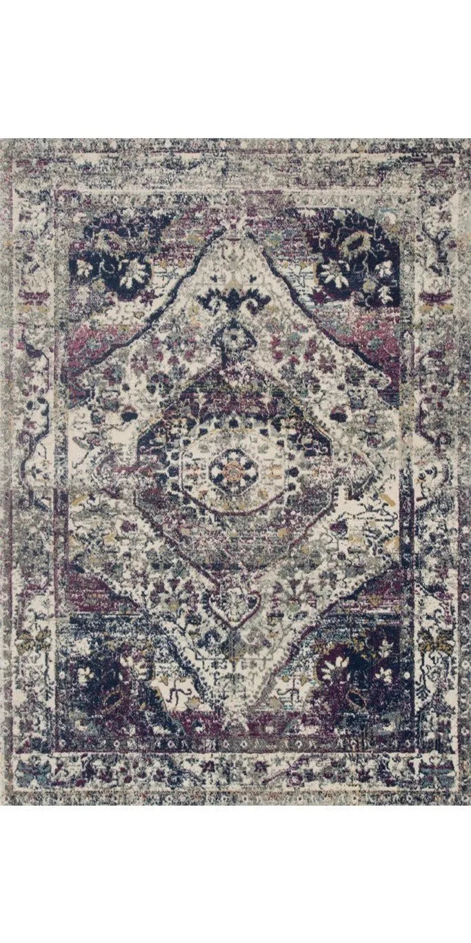 Zehla ZL 05 Ivory / Berry Rug - Baconco