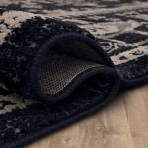 Zephyr 92679 90166 Rotorua Soot Rug - Baconco