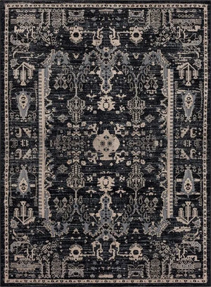 Zephyr 92679 90166 Rotorua Soot Rug - Baconco