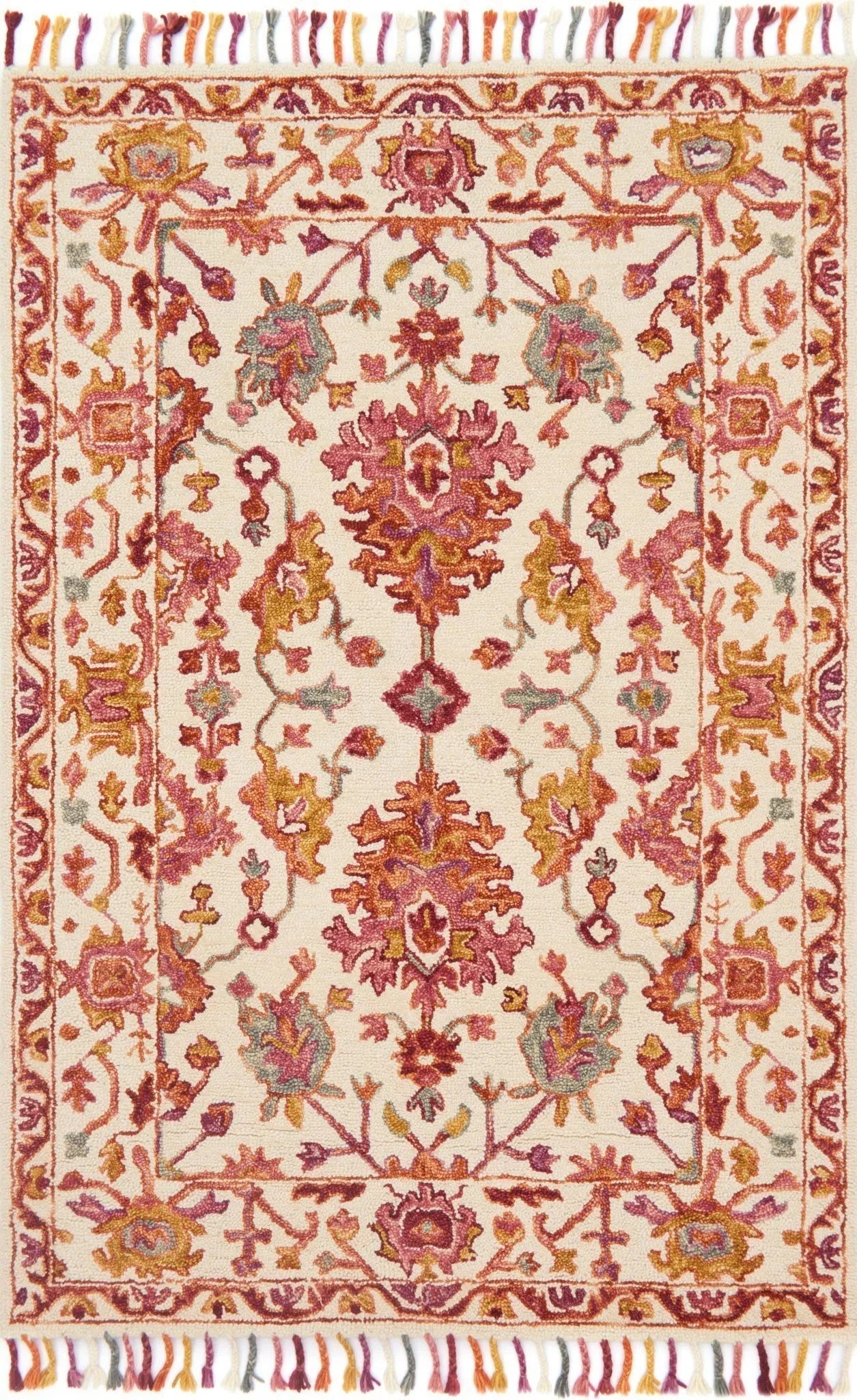 Zharah ZR 06 Berry Rug - Baconco