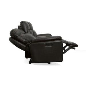 Zoey Power Reclining Loveseat with Console and Power Headrests - Baconco