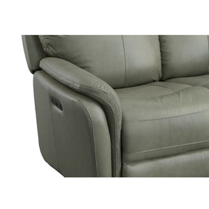 Zoey Power Reclining Loveseat with Power Headrests - Baconco