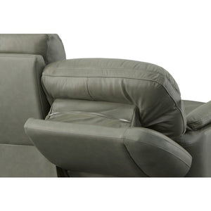 Zoey Power Reclining Loveseat with Power Headrests - Baconco