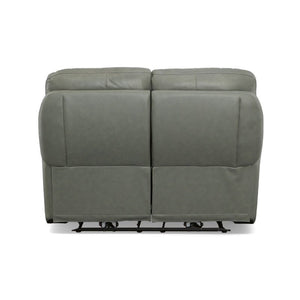 Zoey Power Reclining Loveseat with Power Headrests - Baconco