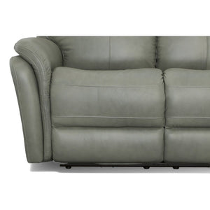 Zoey Power Reclining Loveseat with Power Headrests - Baconco