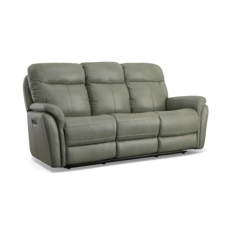 Zoey Power Reclining Sofa with Power Headrests - Baconco