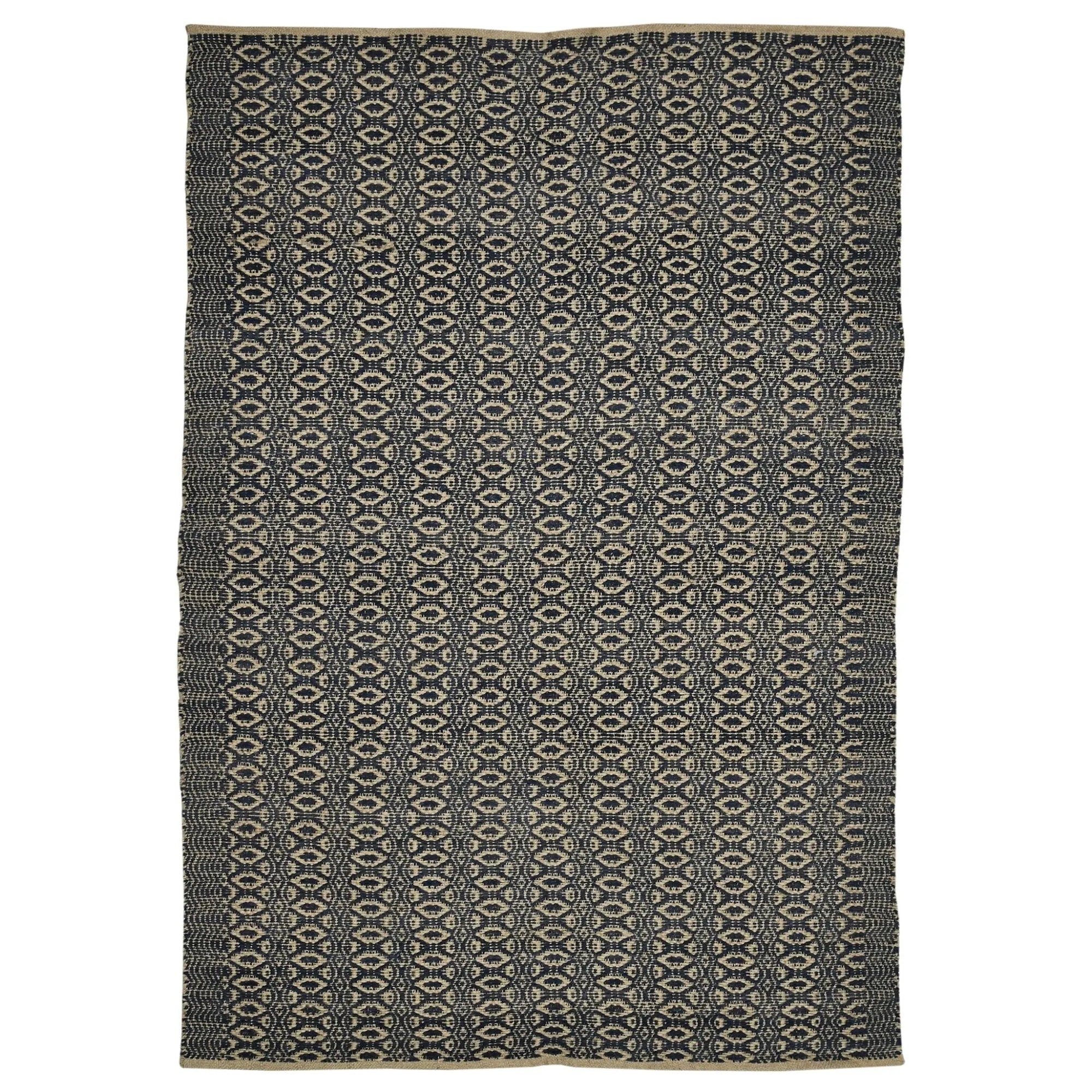 Zola ZOL-6 Black/Tan Rug - Baconco