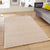 Zola ZOL-7 White/Tan Rug - Baconco