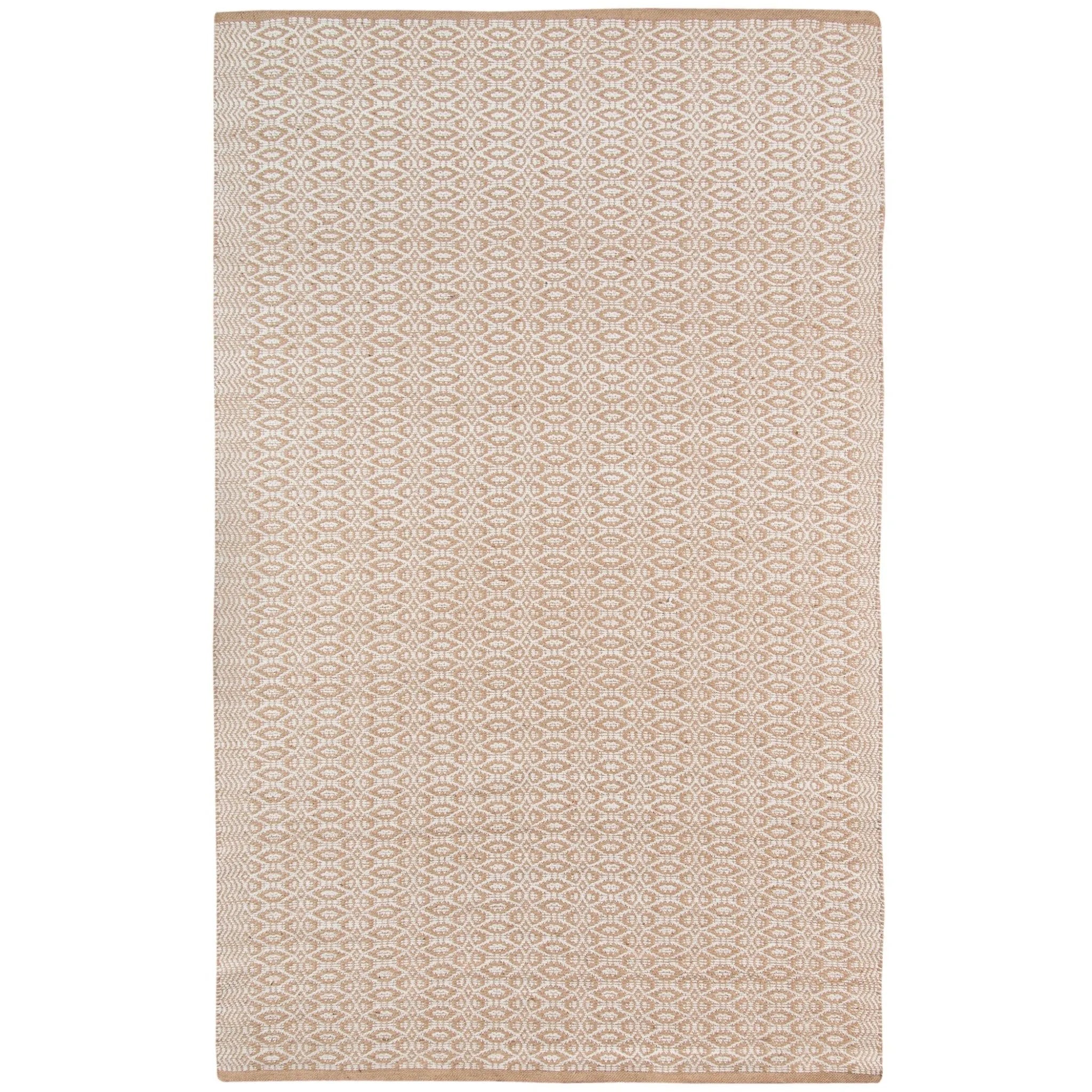 Zola ZOL-7 White/Tan Rug - Baconco