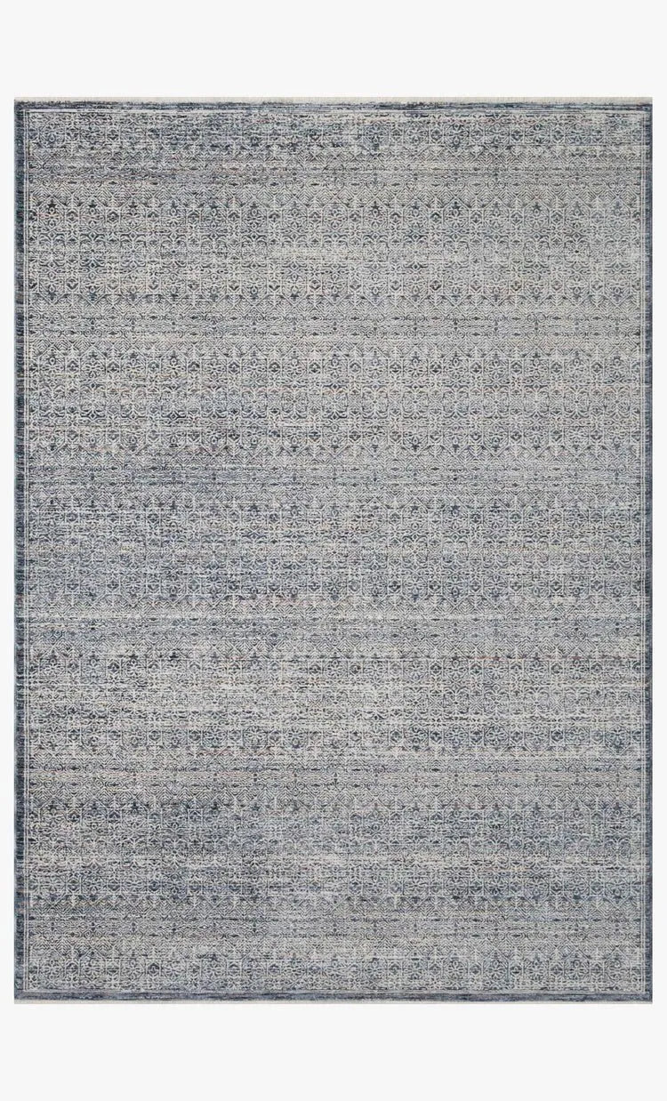 Zuma ZUM-01 Denim/Ivory Rug - Baconco