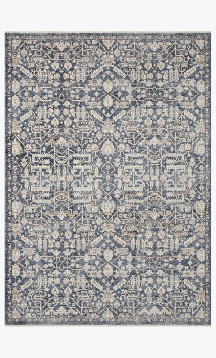 Zuma ZUM-02 Blue/Ivory Rug - Baconco