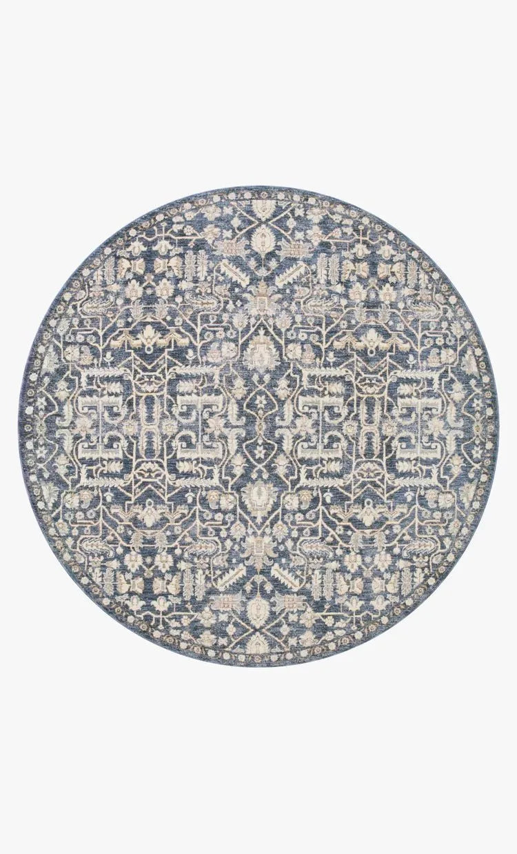 Zuma ZUM-02 Blue/Ivory Rug - Baconco